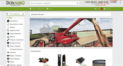Desktop Screenshot of donagro.com